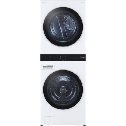  LG Stacked Washer/Dryer Gas Laundry Center with TurboWash™ 360 Technology WKGX201HWA IMAGE 1