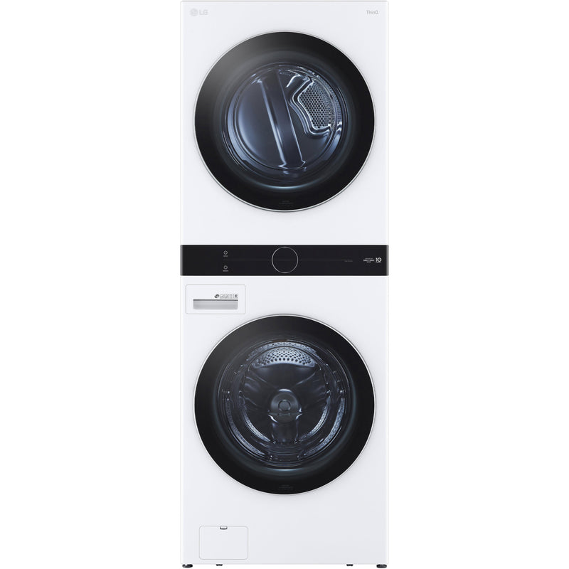 LG Stacked Washer/Dryer Gas Laundry Center with TurboWash™ 360 Technology WKGX201HWA