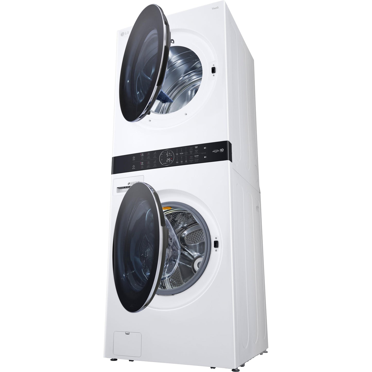  LG Stacked Washer/Dryer Gas Laundry Center with TurboWash™ 360 Technology WKGX201HWA IMAGE 11