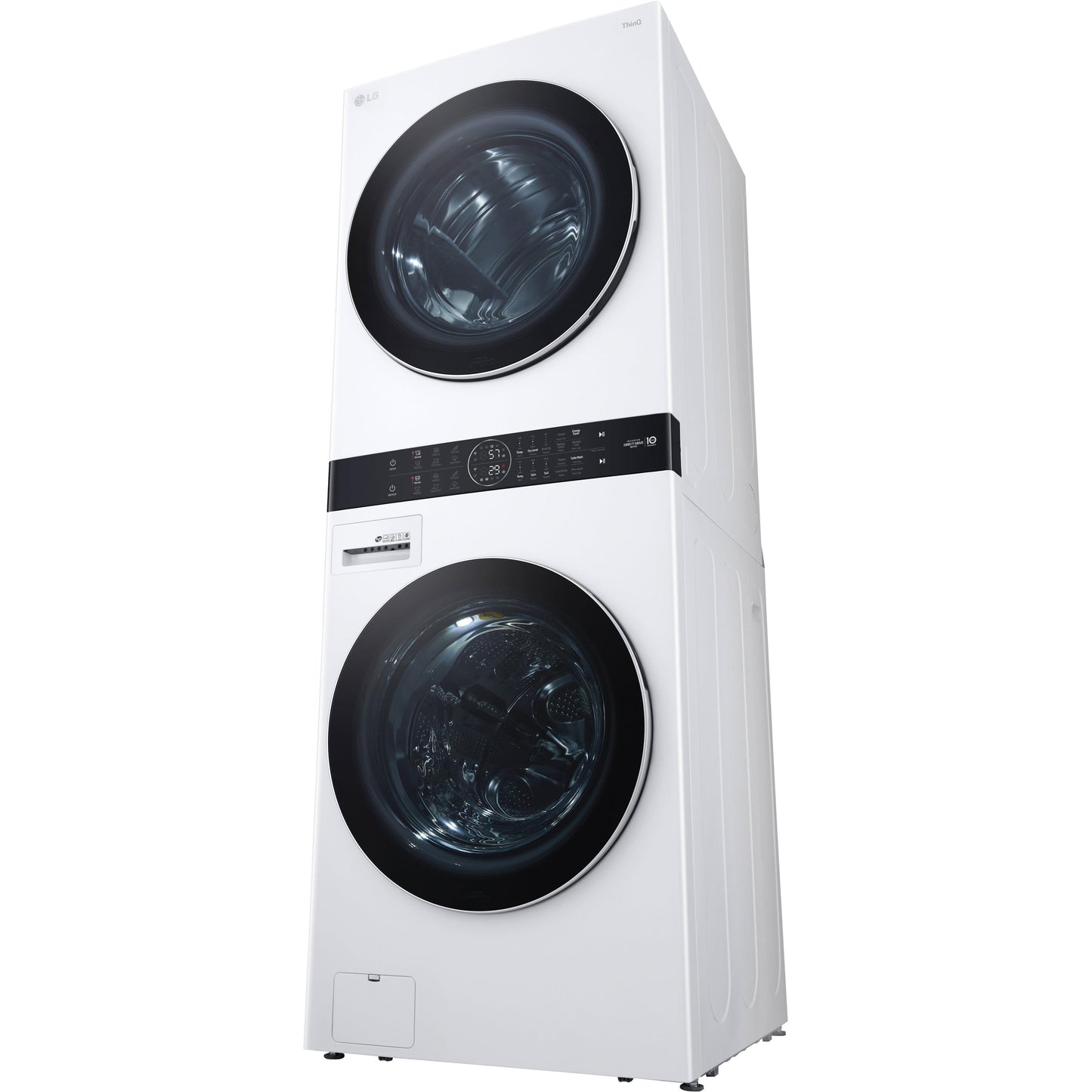  LG Stacked Washer/Dryer Gas Laundry Center with TurboWash™ 360 Technology WKGX201HWA IMAGE 12