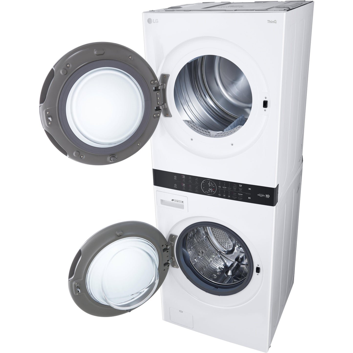  LG Stacked Washer/Dryer Gas Laundry Center with TurboWash™ 360 Technology WKGX201HWA IMAGE 14