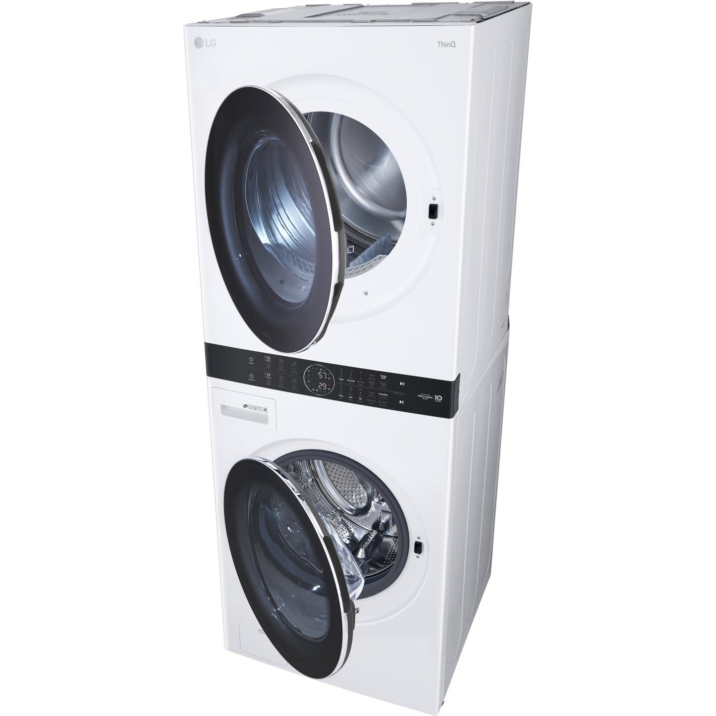  LG Stacked Washer/Dryer Gas Laundry Center with TurboWash™ 360 Technology WKGX201HWA IMAGE 15
