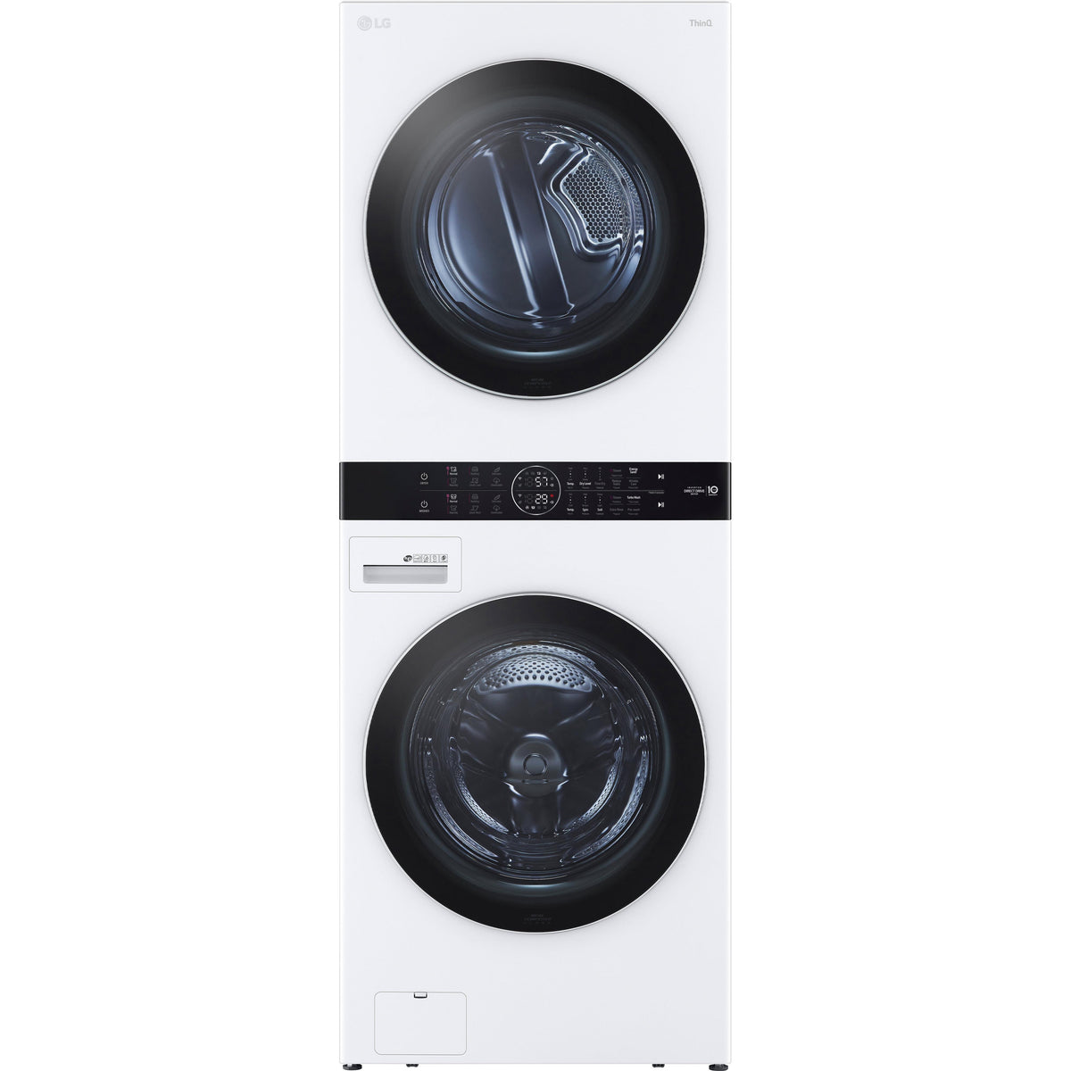  LG Stacked Washer/Dryer Gas Laundry Center with TurboWash™ 360 Technology WKGX201HWA IMAGE 2