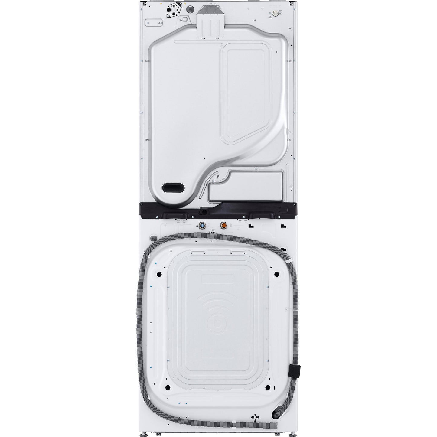  LG Stacked Washer/Dryer Gas Laundry Center with TurboWash™ 360 Technology WKGX201HWA IMAGE 3