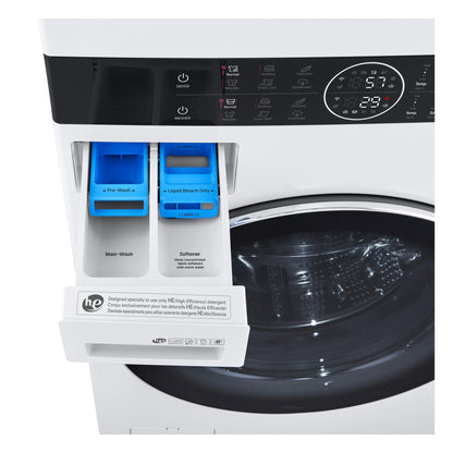  LG Stacked Washer/Dryer Gas Laundry Center with TurboWash™ 360 Technology WKGX201HWA IMAGE 7