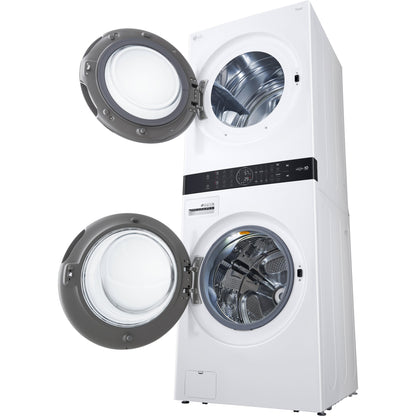  LG Stacked Washer/Dryer Electric Laundry Center with TurboWash™ 360 Technology WKEX200HWA IMAGE 10