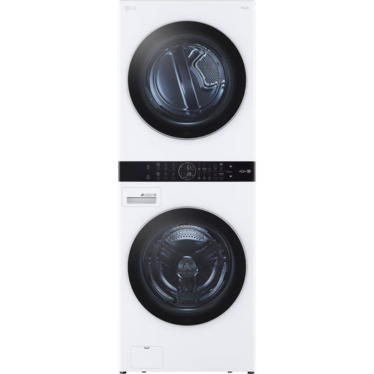  LG Stacked Washer/Dryer Electric Laundry Center with TurboWash™ 360 Technology WKEX200HWA IMAGE 2