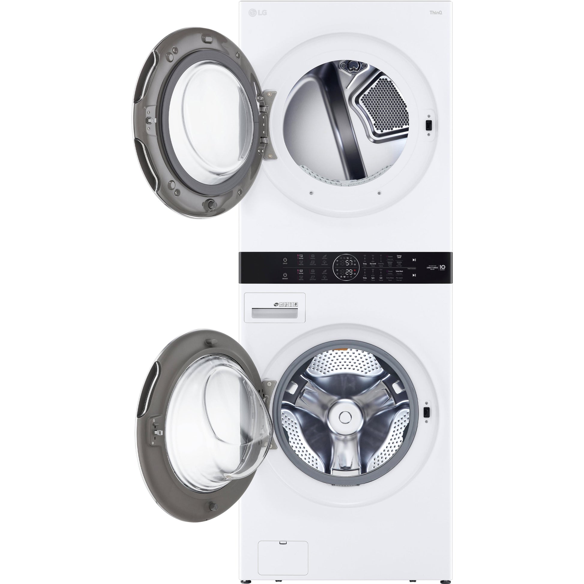  LG Stacked Washer/Dryer Electric Laundry Center with TurboWash™ 360 Technology WKEX200HWA IMAGE 9