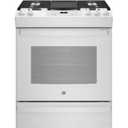 GE 30-inch Slide-in Gas Range with Convection Technology JGS760DPWW IMAGE 1