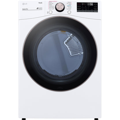  LG 7.4 cu.ft. Electric Dryer with TurboSteam™ Technology DLEX4000W IMAGE 1