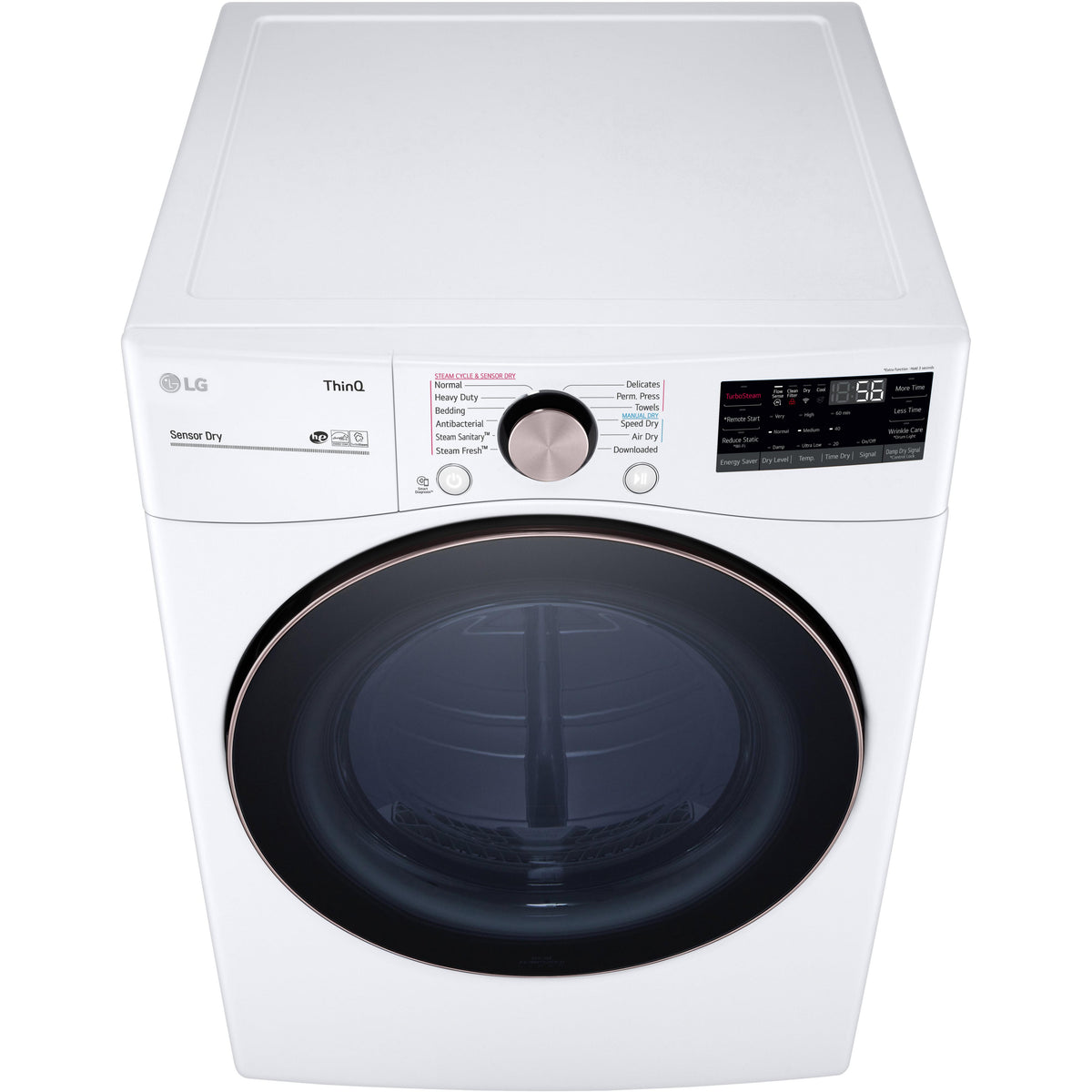  LG 7.4 cu.ft. Electric Dryer with TurboSteam™ Technology DLEX4000W IMAGE 2