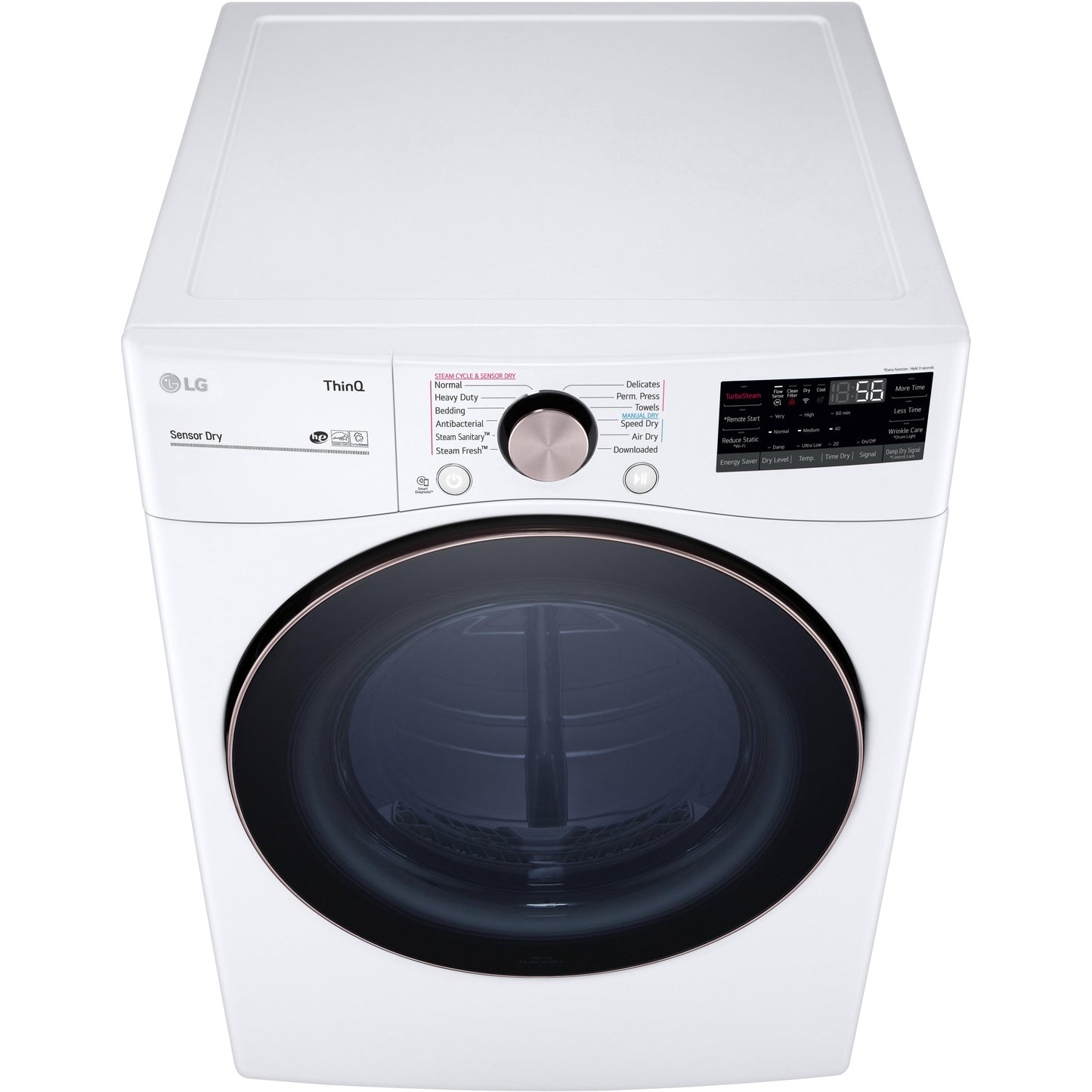  LG 7.4 cu.ft. Electric Dryer with TurboSteam™ Technology DLEX4000W IMAGE 2