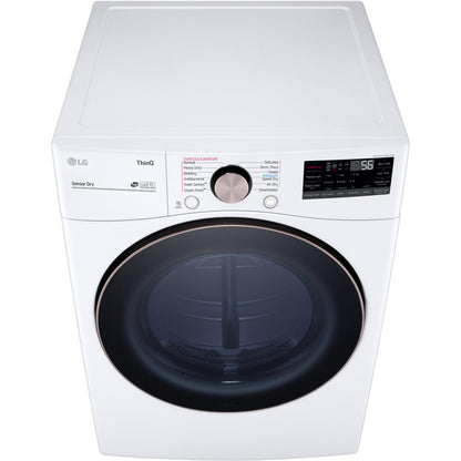  LG 7.4 cu.ft. Electric Dryer with TurboSteam™ Technology DLEX4000W IMAGE 2