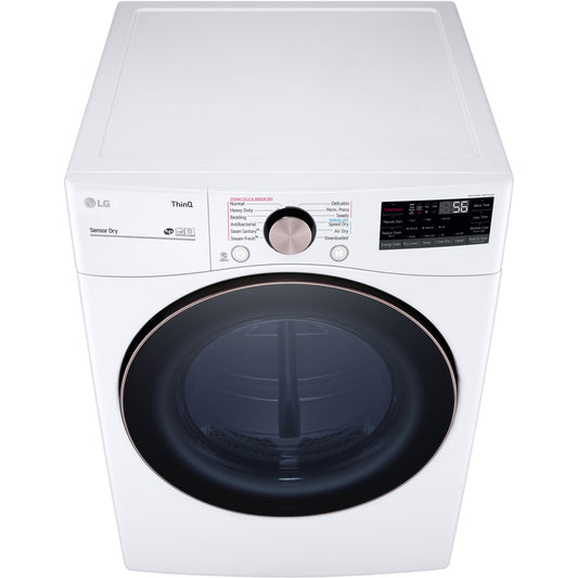  LG 7.4 cu.ft. Electric Dryer with TurboSteam™ Technology DLEX4000W IMAGE 2