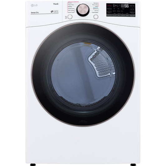  LG 7.4 cu.ft. Gas Dryer with TurboSteam™ Technology DLGX4001W IMAGE 1