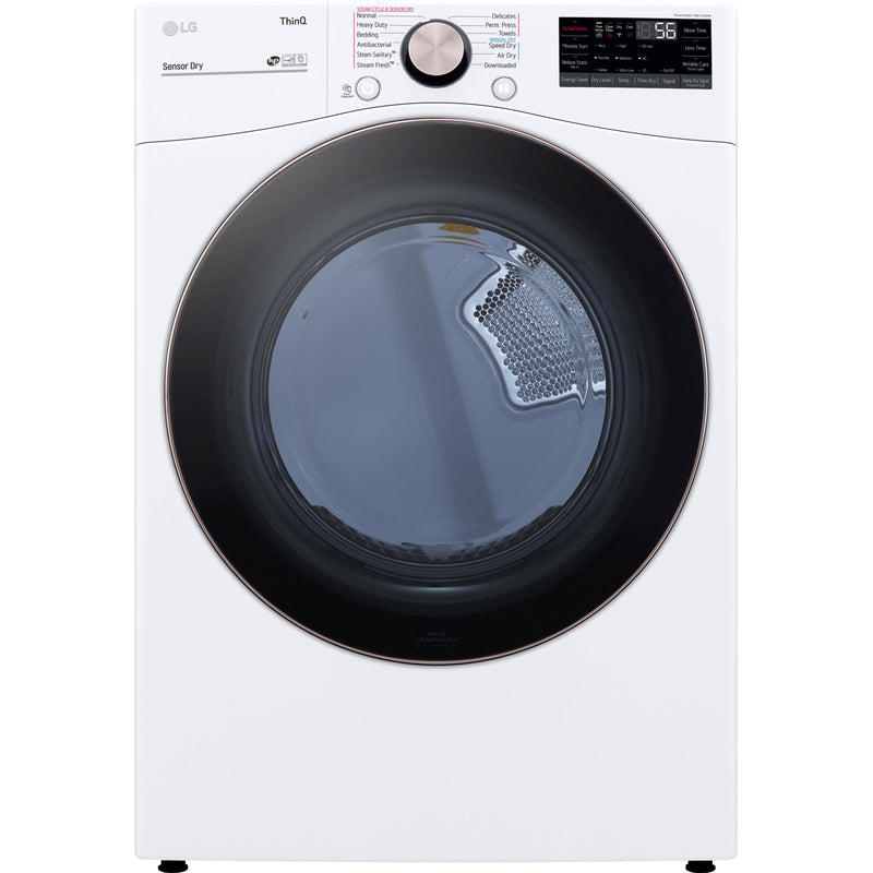 LG 7.4 cu.ft. Gas Dryer with TurboSteam™ Technology DLGX4001W