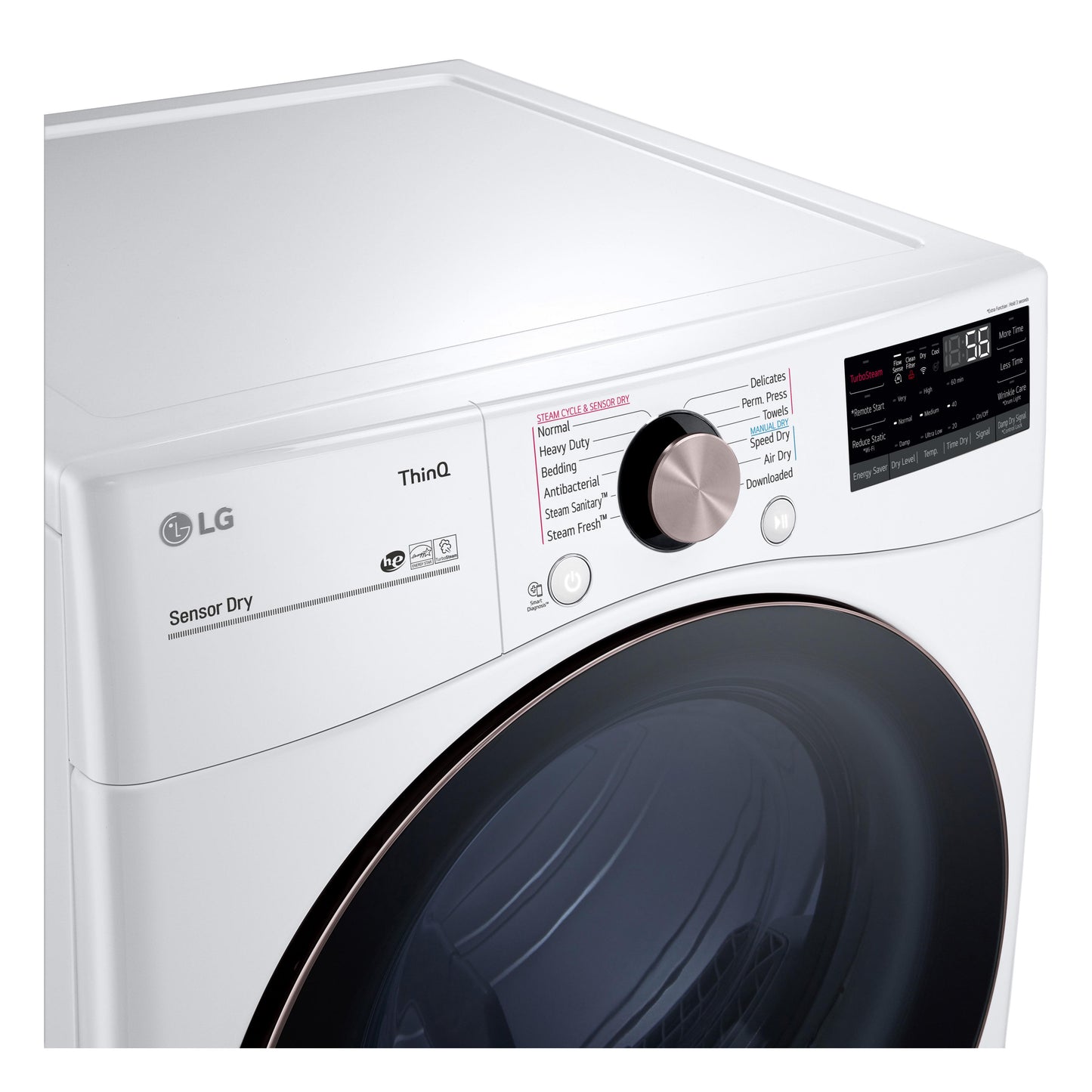  LG 7.4 cu.ft. Gas Dryer with TurboSteam™ Technology DLGX4001W IMAGE 10