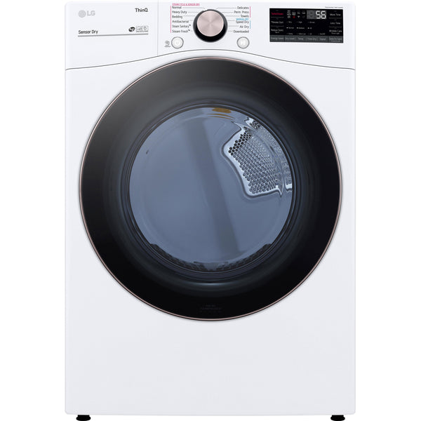 LG 7.4 cu.ft. Gas Dryer with TurboSteam™ Technology DLGX4001W