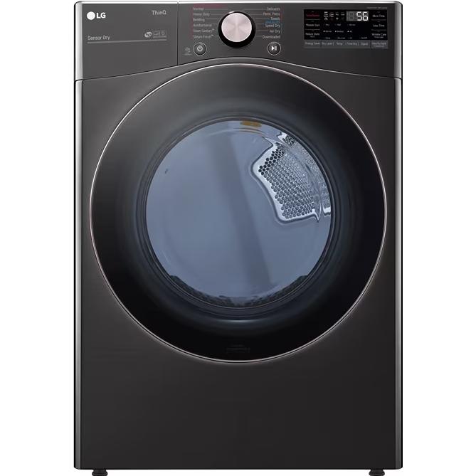  LG 7.4 cu.ft. Electric Dryer with TurboSteam™ Technology DLEX4000B IMAGE 1