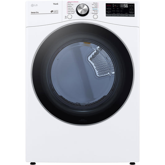  LG 7.4 cu.ft. Electric Dryer with TurboSteam™ Technology DLEX4200W IMAGE 1