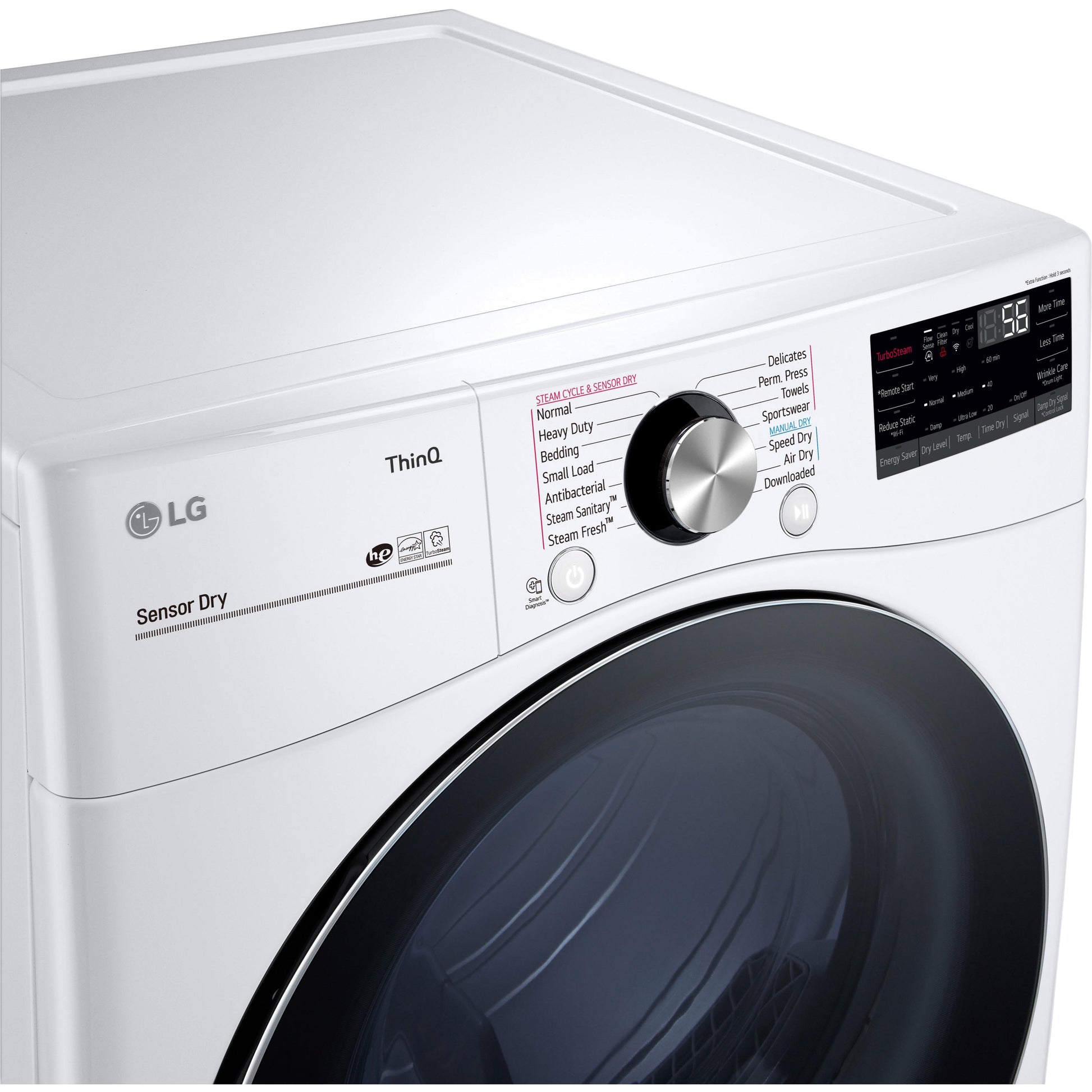  LG 7.4 cu.ft. Electric Dryer with TurboSteam™ Technology DLEX4200W IMAGE 10