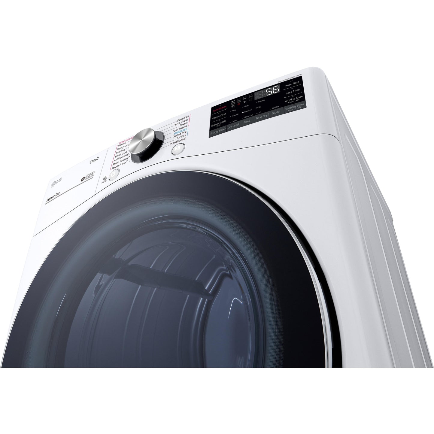  LG 7.4 cu.ft. Electric Dryer with TurboSteam™ Technology DLEX4200W IMAGE 2