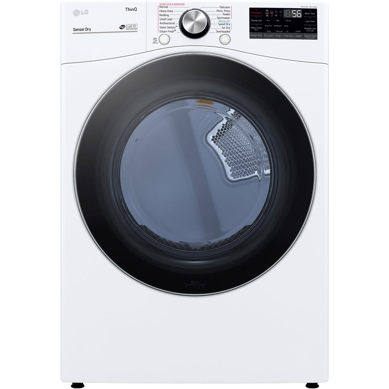 LG 7.4 cu.ft. Gas Dryer with TurboSteam™ Technology DLGX4201W