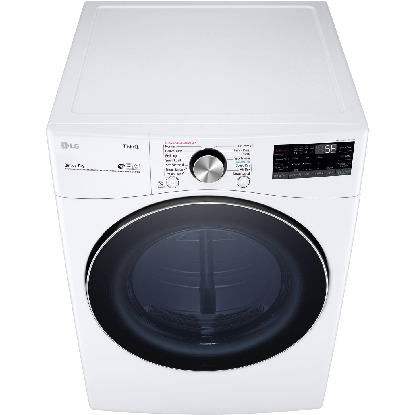  LG 7.4 cu.ft. Gas Dryer with TurboSteam™ Technology DLGX4201W IMAGE 4