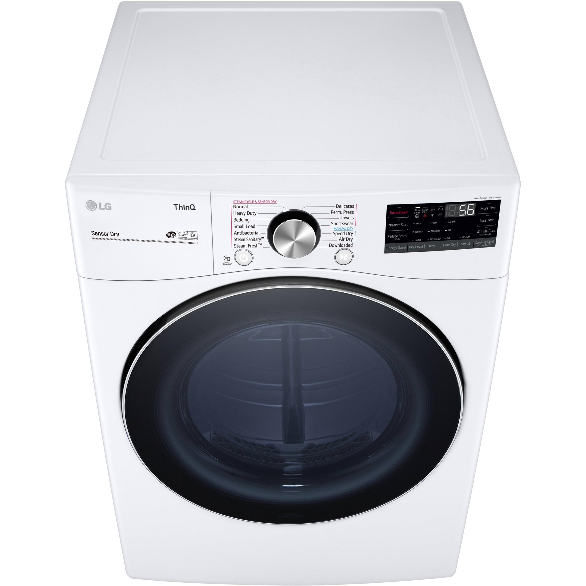  LG 7.4 cu.ft. Gas Dryer with TurboSteam™ Technology DLGX4201W IMAGE 4