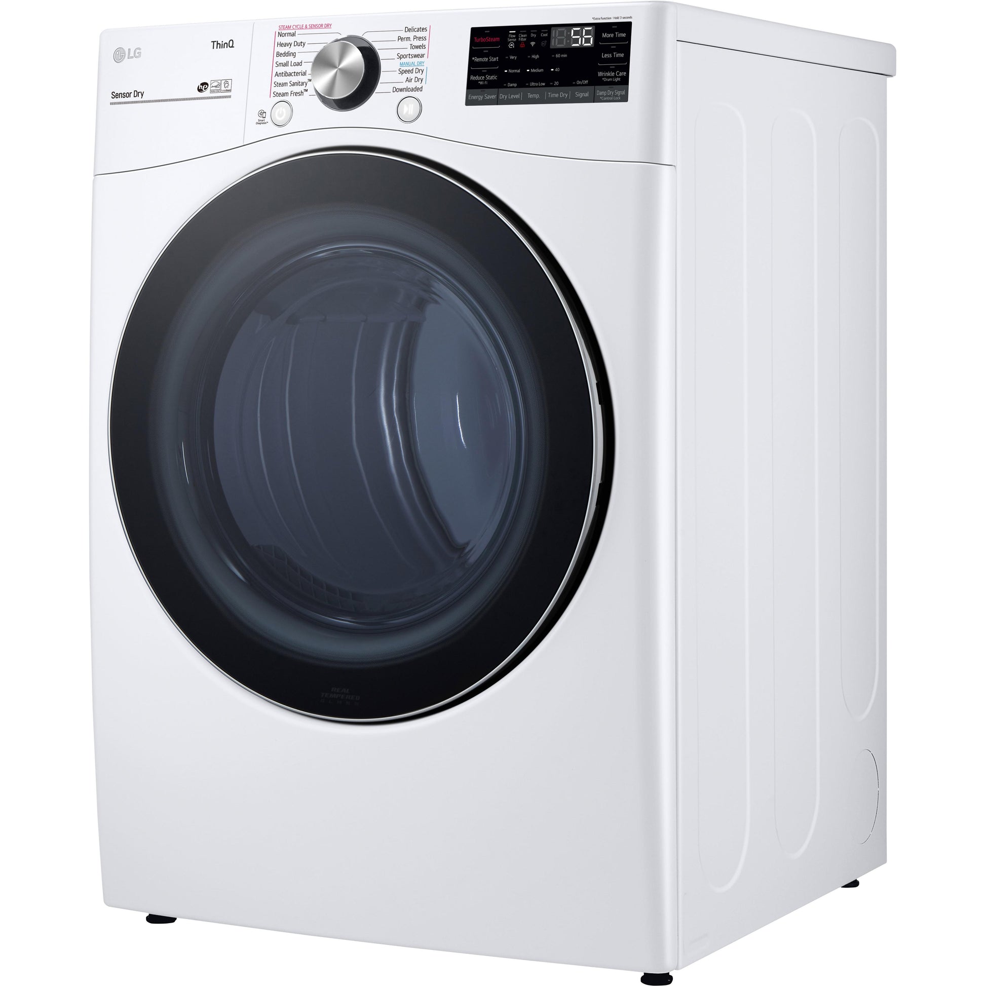  LG 7.4 cu.ft. Gas Dryer with TurboSteam™ Technology DLGX4201W IMAGE 8