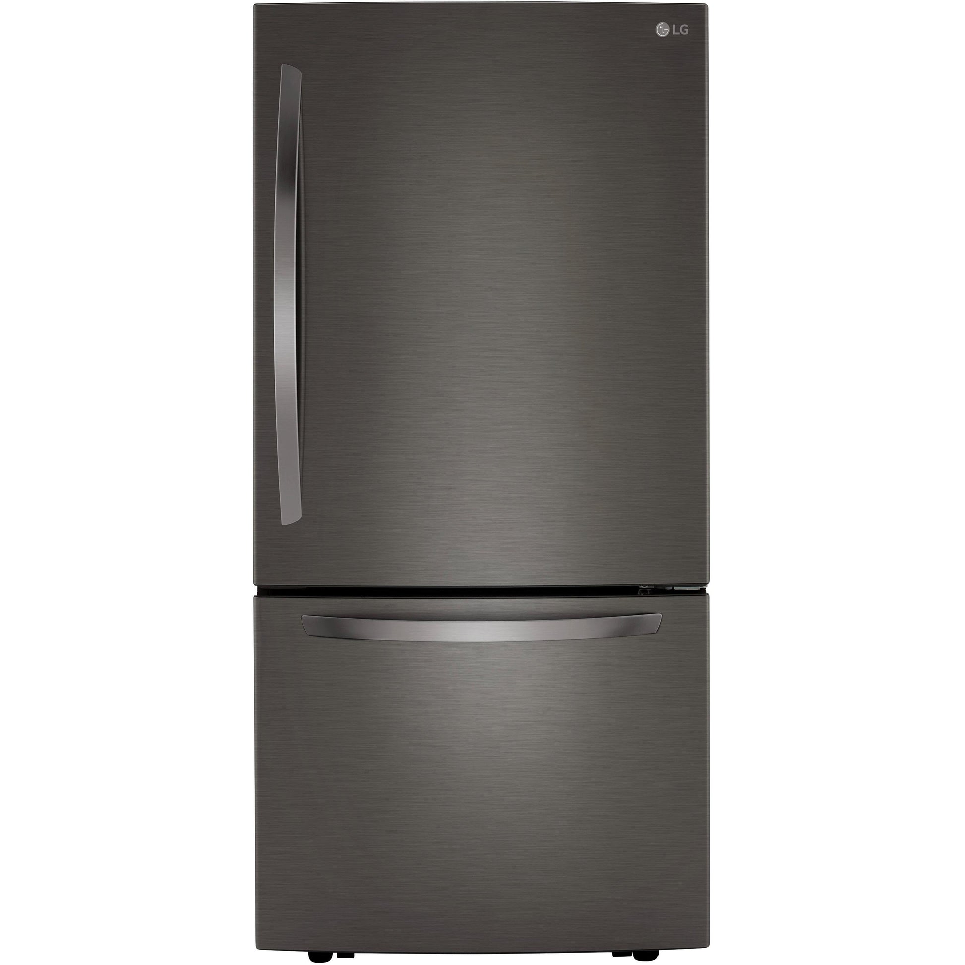 LG 33-inch, 26 cu. ft. Bottom Freezer Refrigerator with Door Cooling+ LRDCS2603D IMAGE 1