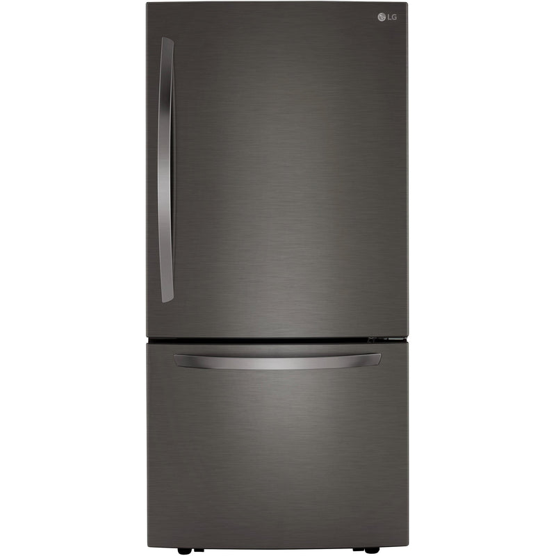 LG 33-inch, 26 cu. ft. Bottom Freezer Refrigerator with Door Cooling+ LRDCS2603D