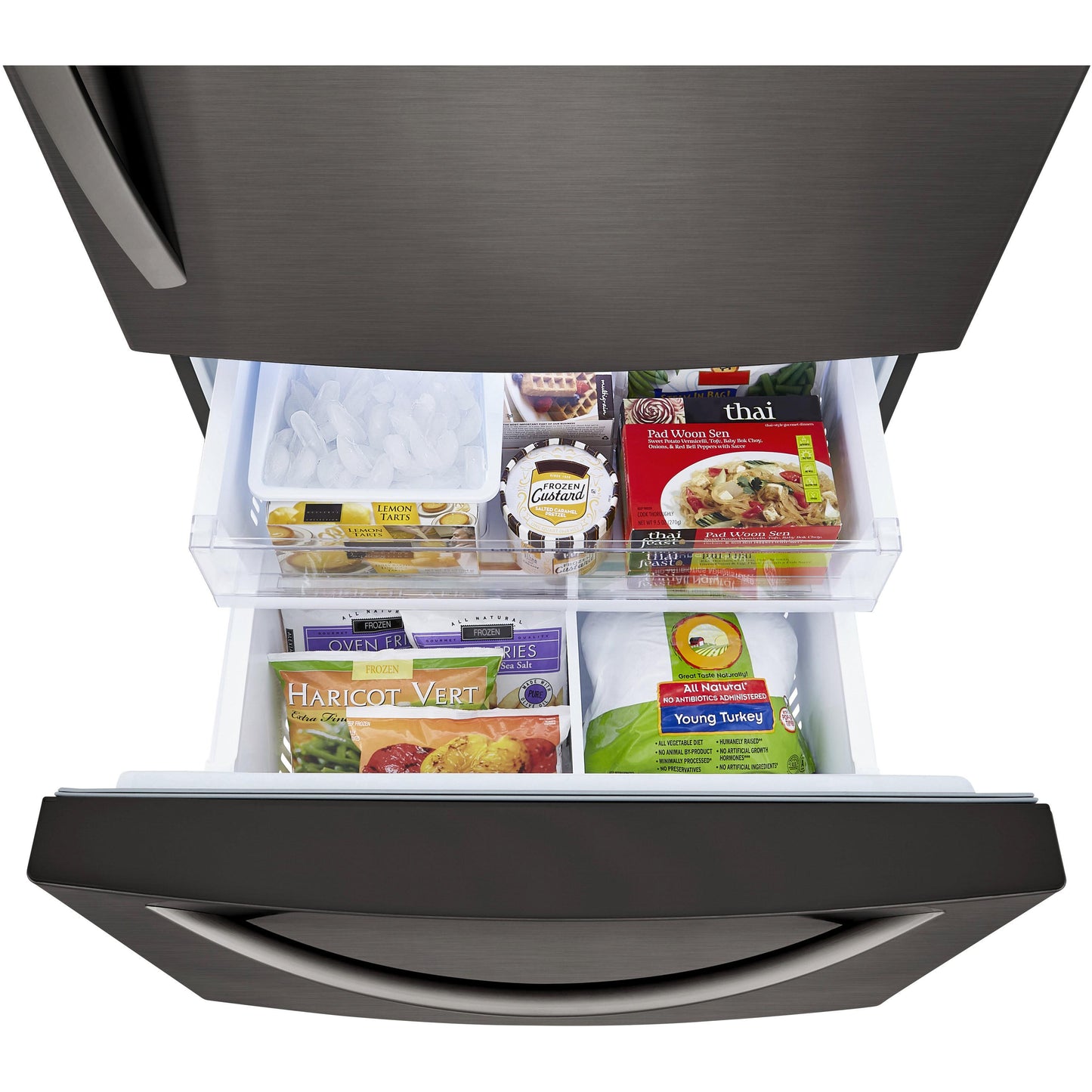 LG 33-inch, 26 cu. ft. Bottom Freezer Refrigerator with Door Cooling+ LRDCS2603D IMAGE 5