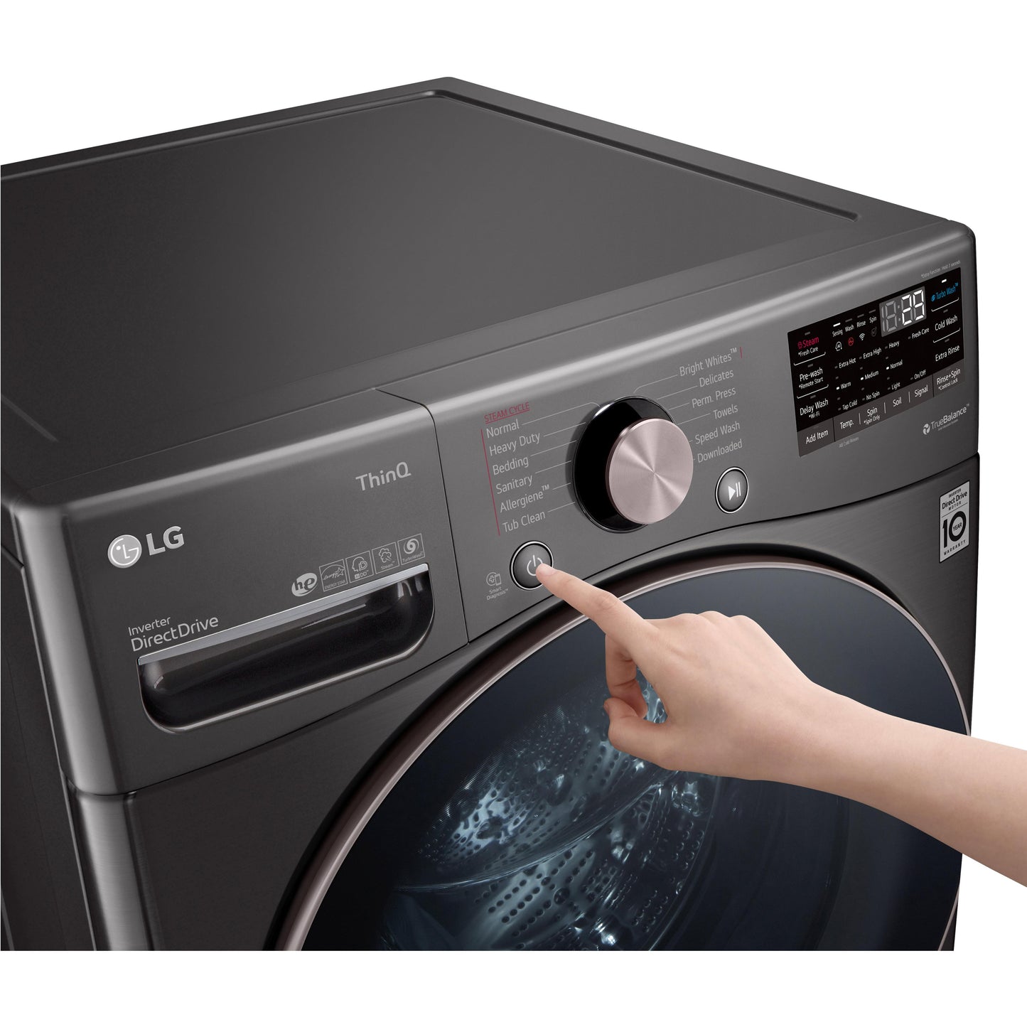  LG 4.5 cu.ft. Front Loading Washer with ColdWash™ Technology WM4000HBA IMAGE 17