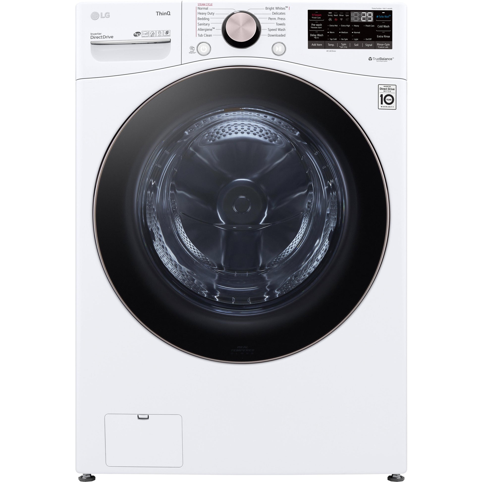  LG 4.5 cu.ft. Front Loading Washer with ColdWash™ Technology WM4000HWA IMAGE 1