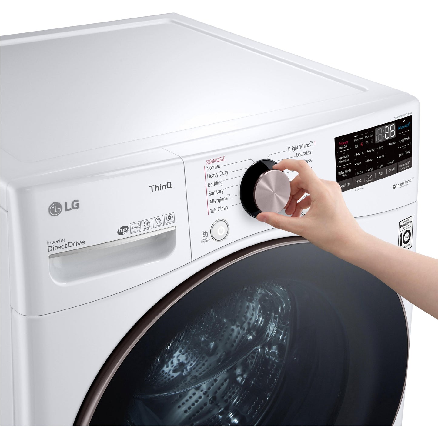  LG 4.5 cu.ft. Front Loading Washer with ColdWash™ Technology WM4000HWA IMAGE 13