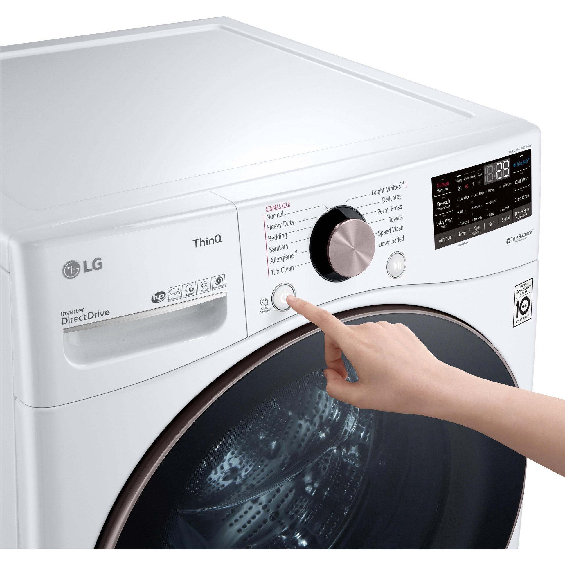  LG 4.5 cu.ft. Front Loading Washer with ColdWash™ Technology WM4000HWA IMAGE 14