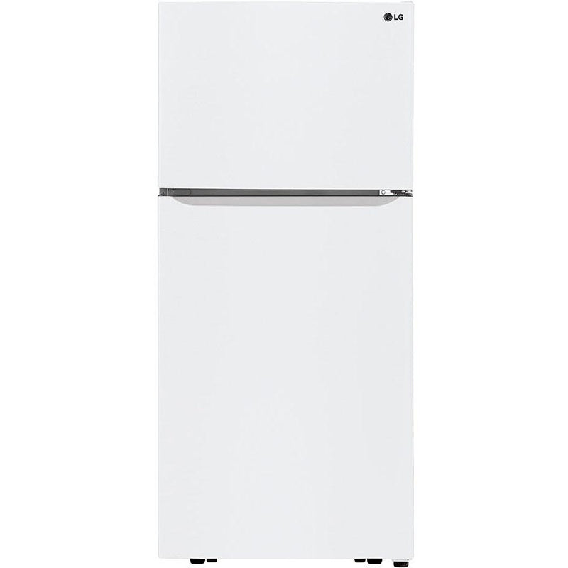 LG 30-inch, 20.2 cu.ft. Freestanding Top Freezer Refrigerator with Smart Diagnosis™ LTCS20020W