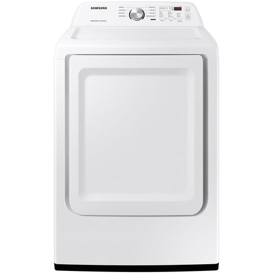  Samsung 7.2 cu.ft. Electric Dryer with Smart Care DVE45T3200W/A3 IMAGE 1