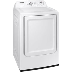 Samsung 7.2 cu.ft. Electric Dryer with Smart Care DVE45T3200W/A3 IMAGE 2