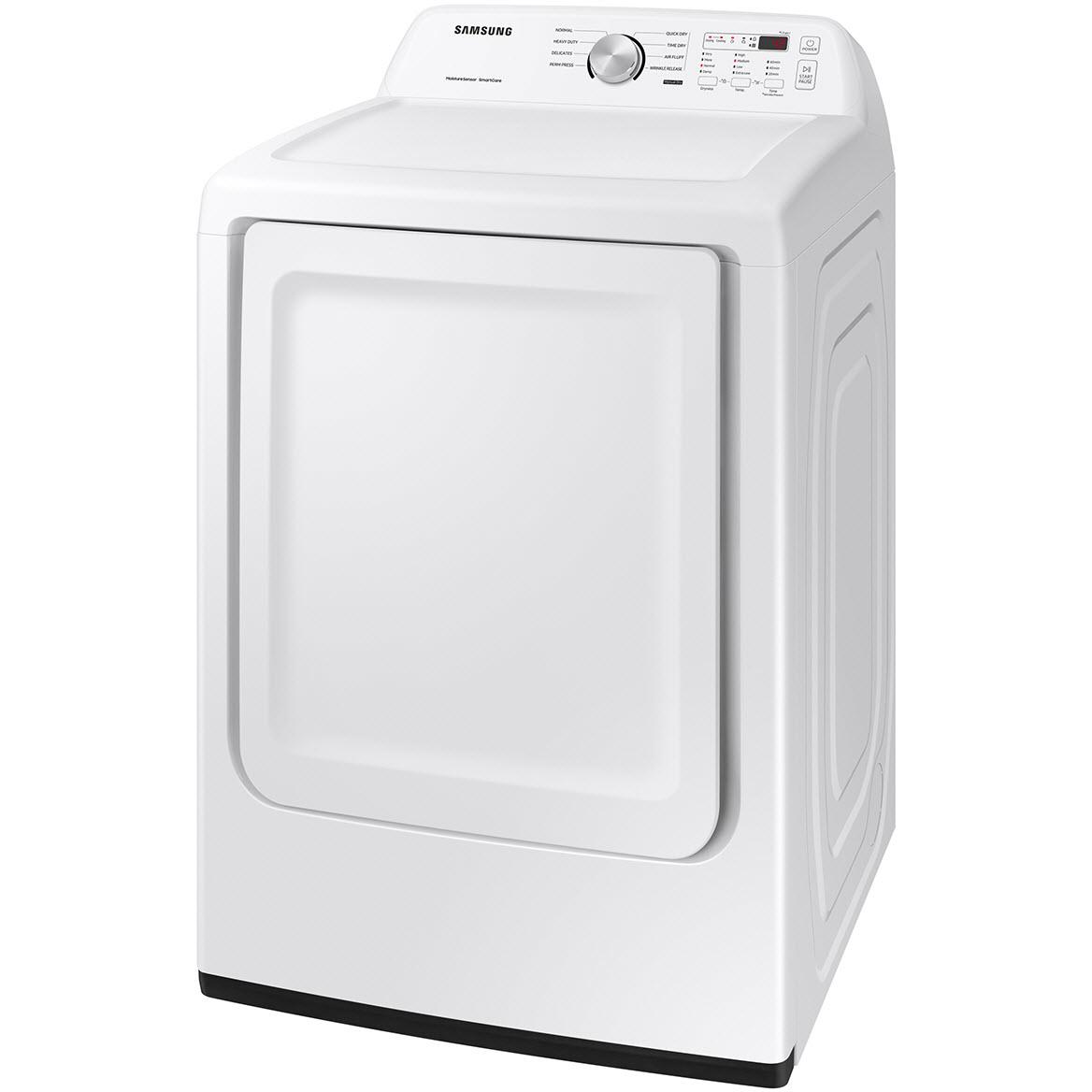  Samsung 7.2 cu.ft. Electric Dryer with Smart Care DVE45T3200W/A3 IMAGE 3