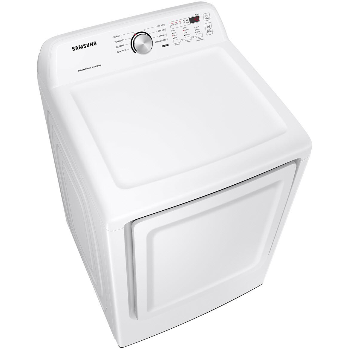  Samsung 7.2 cu.ft. Electric Dryer with Smart Care DVE45T3200W/A3 IMAGE 4