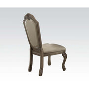 Silla auxiliar tapizada Chateau De Ville de 114 cm (juego de 2)