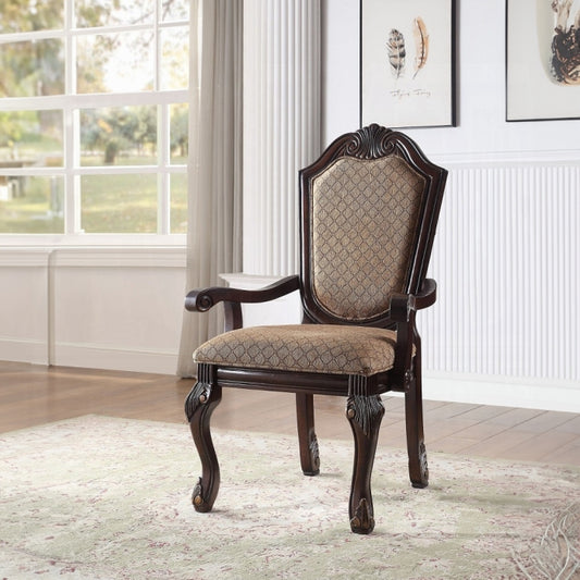 Chateau De Ville 45"H Upholstered Arm Chair (Set-2)