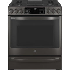 GE Profile 30-inch Slide-In Gas Range with No Preheat Air Fry PGS930BPTS IMAGE 1