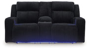 TwinBrooke PWR REC Loveseat/CON/ADJ HDRST