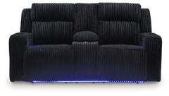 TwinBrooke PWR REC Loveseat/CON/ADJ HDRST