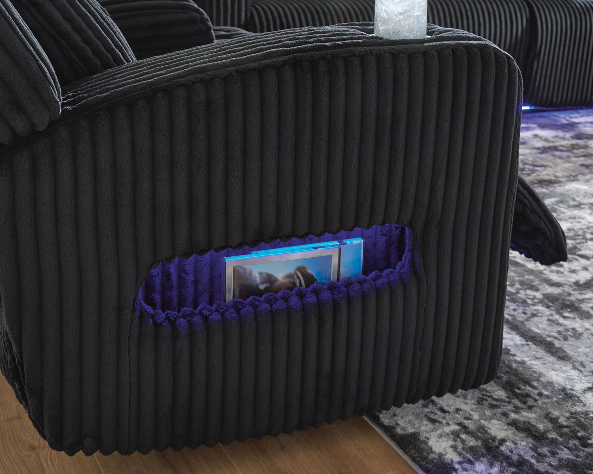 TwinBrooke PWR Recliner/ADJ Headrest
