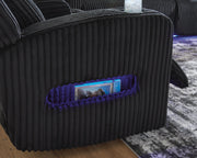 TwinBrooke PWR REC Loveseat/CON/ADJ HDRST