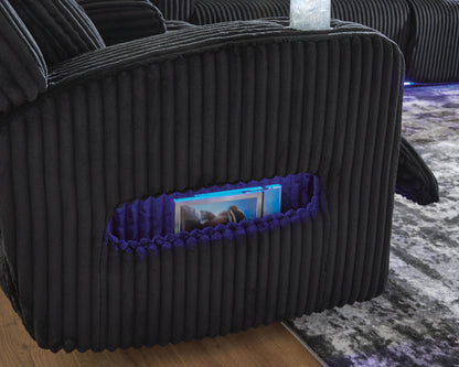 TwinBrooke PWR REC Loveseat/CON/ADJ HDRST